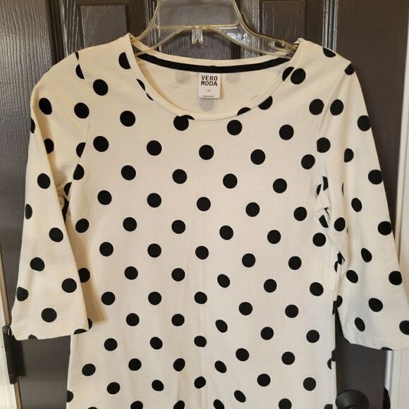Vero Moda Polka Dot Mini dress size XS - Picture 3 of 6